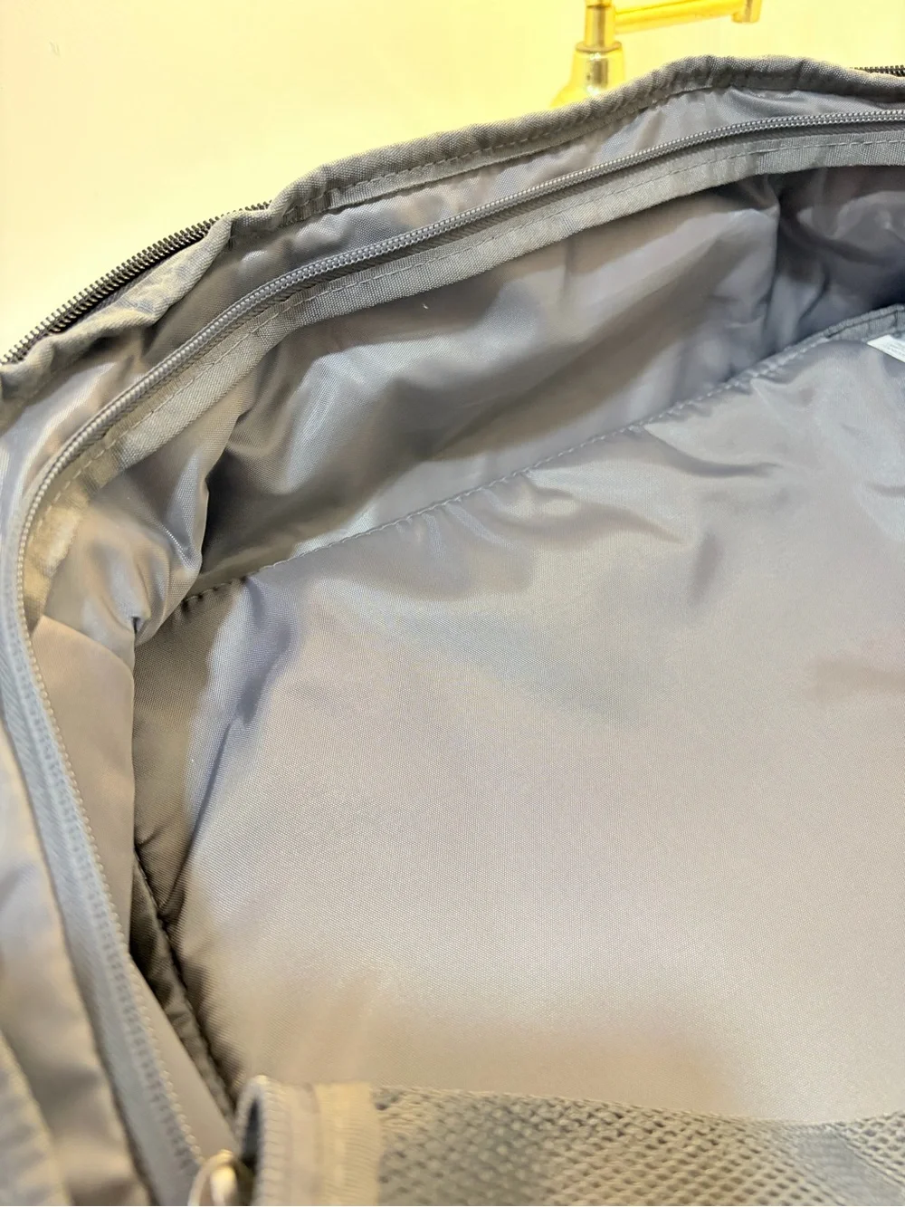 Minimalist Grey Men's Travel Backpack - Lightweight Carry